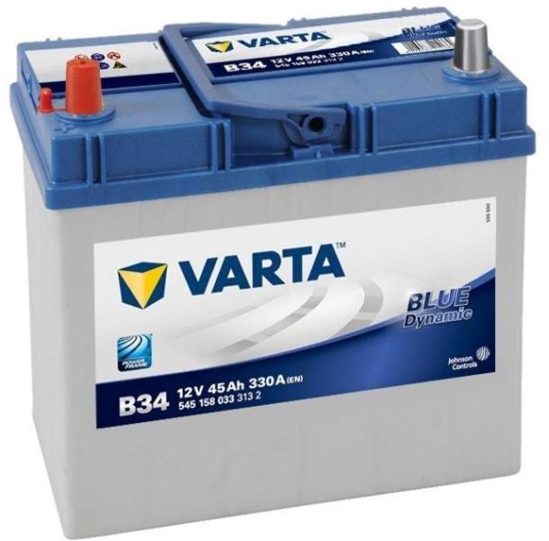B33 Blue Dynamic 45Ah 330A left+ Asia (545 158 033)