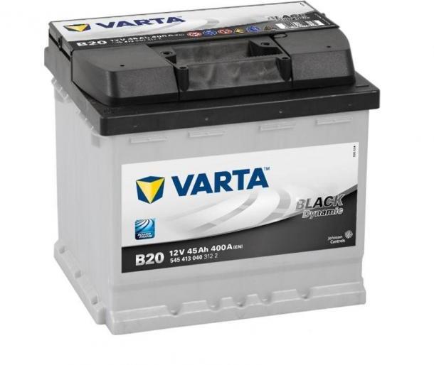VARTA B20 Black Dynamic 45Ah 400A left+ (545 413 040) vásárlás, Autó  akkumulátor bolt árak, akciók, autóakku árösszehasonlító