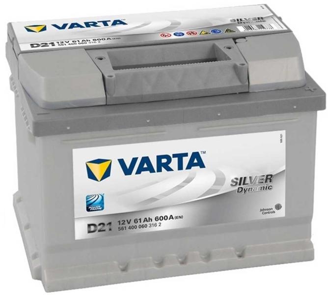 D21 Silver Dynamic 61Ah EN 600A right+ (561 400 060)