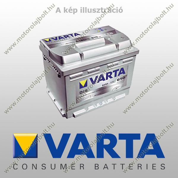 VARTA D39 Silver Dynamic 63Ah EN 610A left+ (563 401 061) vásárlás, Autó  akkumulátor bolt árak, akciók, autóakku árösszehasonlító