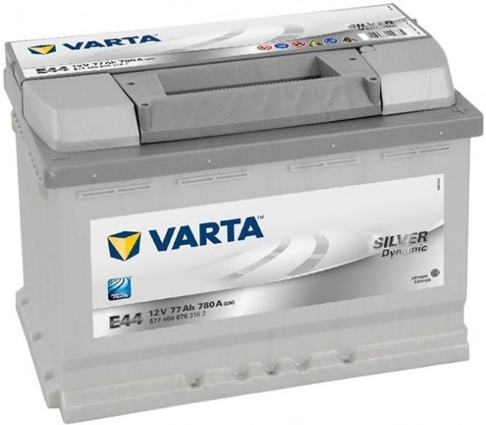 VARTA E44 Silver Dynamic 77Ah EN 780A right+ (577 400 078) vásárlás, Autó  akkumulátor bolt árak, akciók, autóakku árösszehasonlító