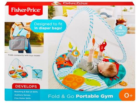 Fisher-Price Halacskás praktikus, hordozható játszószőnyeg (FXC15)