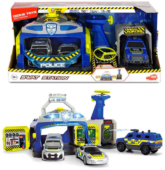 Vásárlás: Dickie Toys Rendőrállomás járművekkel (203717004038) Játék  autópálya árak összehasonlítása, Rendőrállomás járművekkel 203717004038  boltok