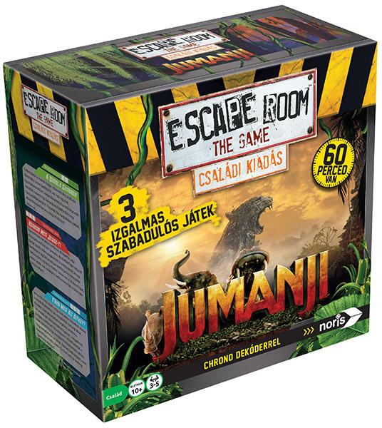Vásárlás: Noris Escape Room - Jumanji Társasjáték árak összehasonlítása,  Escape Room Jumanji boltok