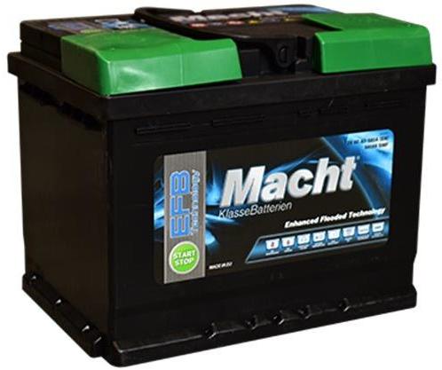 MACHT EFB 60Ah 580A (Acumulator auto) - Preturi