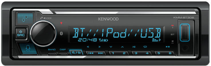 Kenwood KMM-BT306 autórádió vásárlás, olcsó Kenwood KMM-BT306 autórádió  árak, akciók