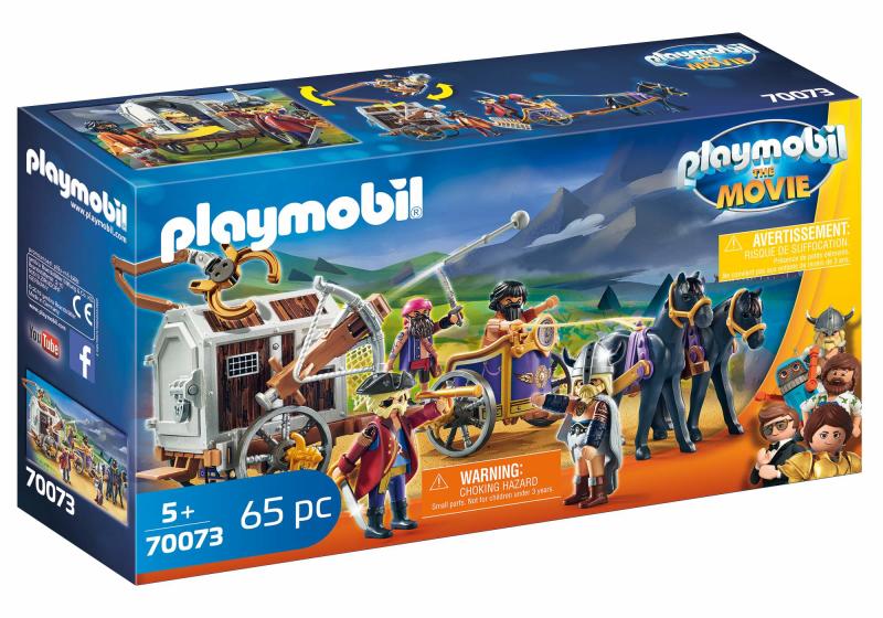Playmobil Set The Movie - Charlie si inchisoare trasa de cai (70073) ( Playmobil) - Preturi