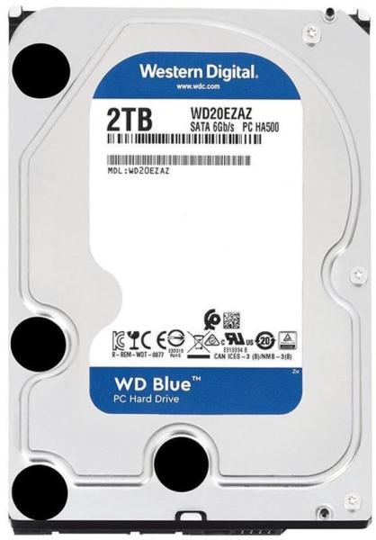 Western Digital WD Blue 2TB 256MB 5400rpm SATA3 (WD20EZAZ) vásárlás, olcsó  Belső merevlemez árak, Western Digital WD Blue 2TB 256MB 5400rpm SATA3  (WD20EZAZ) boltok