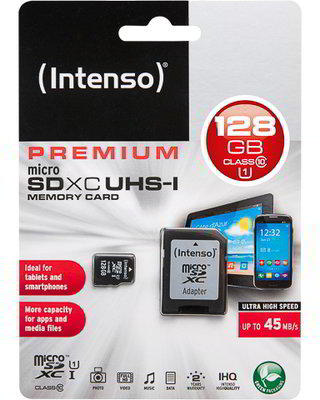 Intenso microSDXC 128GB UHS-I 3423491 (Card memorie) - Preturi