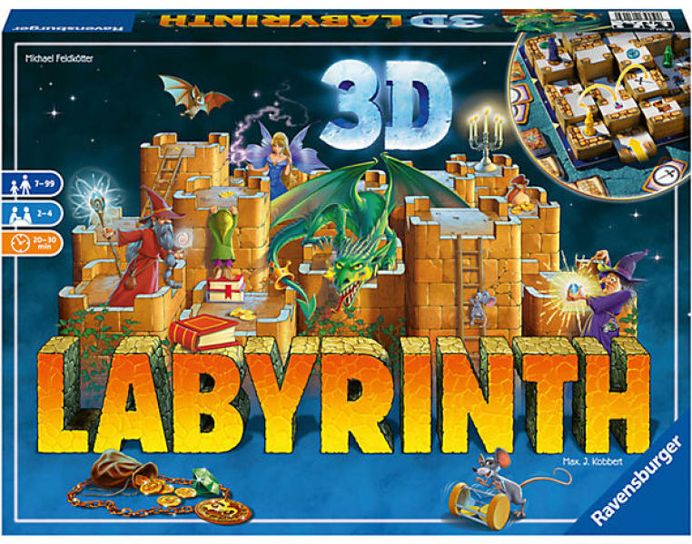 Vásárlás: Ravensburger Labirintus 3D Társasjáték árak összehasonlítása,  Labirintus 3 D boltok