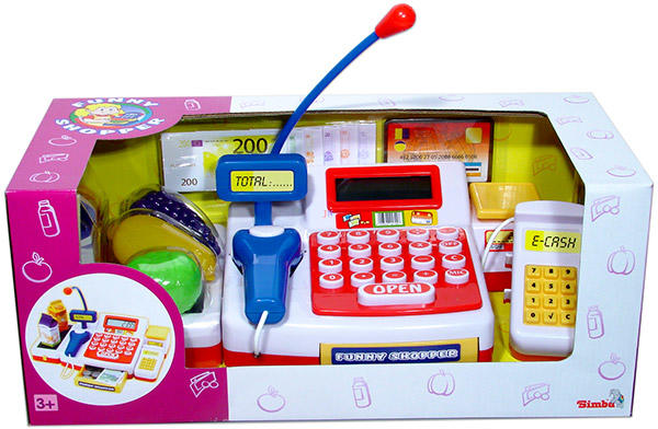Vásárlás: Simba Toys Pénztárgép mikrofonnal és scanerrel (104525700)  Vásárlás árak összehasonlítása, Pénztárgép mikrofonnal és scanerrel  104525700 boltok
