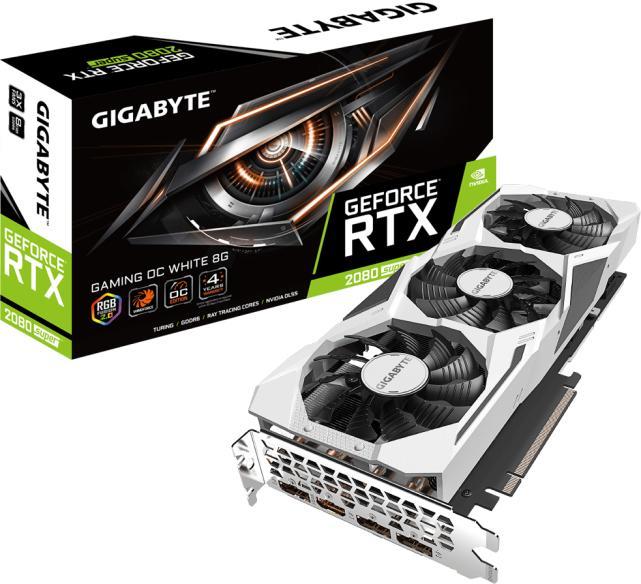 Vásárlás: GIGABYTE GeForce RTX 2080 SUPER GAMING OC WHITE 8GB 256bit  (GV-N208SGAMINGOC WHITE-8GD) Videokártya - Árukereső.hu