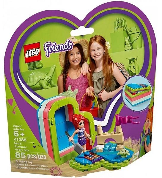 Vásárlás: LEGO® Friends - Mia nyári szív alakú doboza (41388) LEGO  alkatrészek árak összehasonlítása, Friends Mia nyári szív alakú doboza  41388 boltok