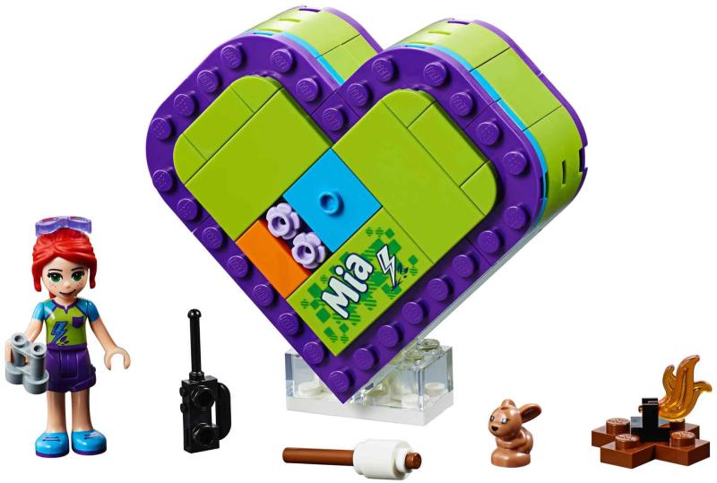 Vásárlás: LEGO® Friends - Mia szív alakú doboza (41358) LEGO alkatrészek  árak összehasonlítása, Friends Mia szív alakú doboza 41358 boltok