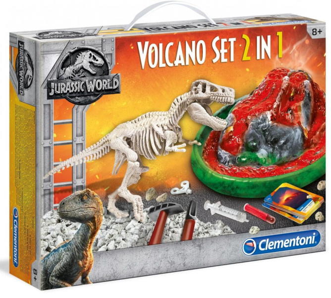 Vásárlás: Clementoni Jurassic World 2 - Vulkán + Trex 2in1 Tudományos és  ismeretterjesztő játék árak összehasonlítása, Jurassic World 2 Vulkán Trex  2 in 1 boltok
