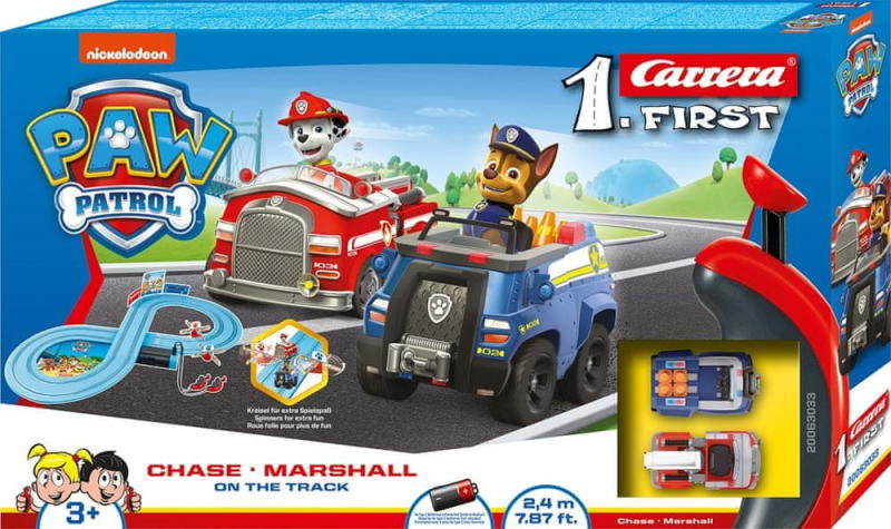 FIRST - Mancs őrjárat PAW Patrol Chase és Marshall On the Track (63033/GCO1018)
