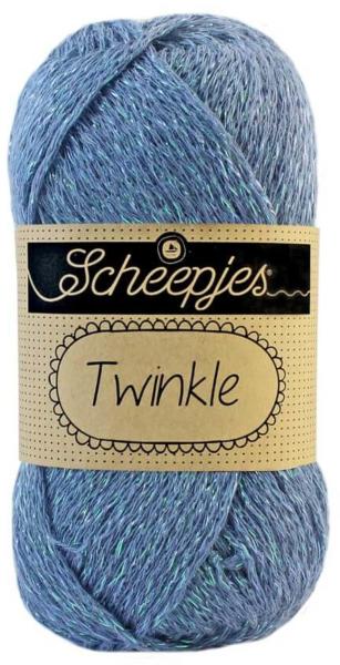 Vásárlás: Scheepjes Twinkle 909 - kék csillogó pamut fonal Fonal árak  összehasonlítása, Twinkle 909 kék csillogó pamut fonal boltok