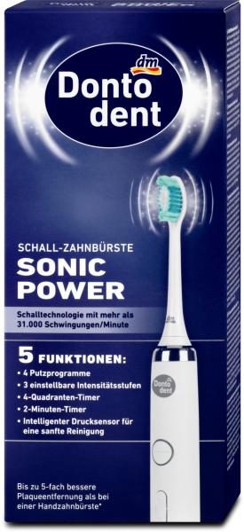 Dontodent Sonic Power elektromos fogkefe vásárlás, olcsó Dontodent Sonic  Power elektromos fogkefe árak, akciók