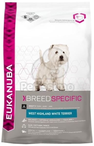 Adult West Highland White Terrier 2,5 kg