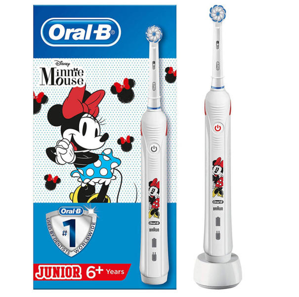 Oral-B PRO 2 Junior Sensi UltraThin Minnie Mouse elektromos fogkefe  vásárlás, olcsó Oral-B PRO 2 Junior Sensi UltraThin Minnie Mouse elektromos  fogkefe árak, akciók