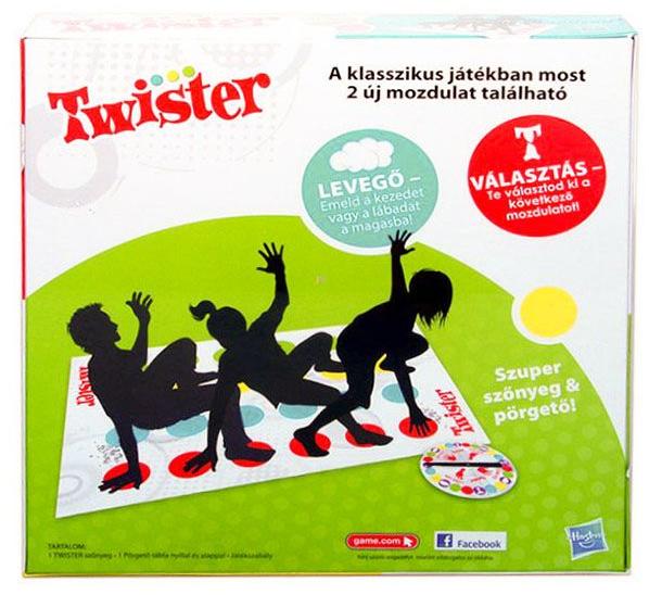 Vásárlás: Hasbro Twister - két új mozdulattal Társasjáték árak  összehasonlítása, Twister két új mozdulattal boltok