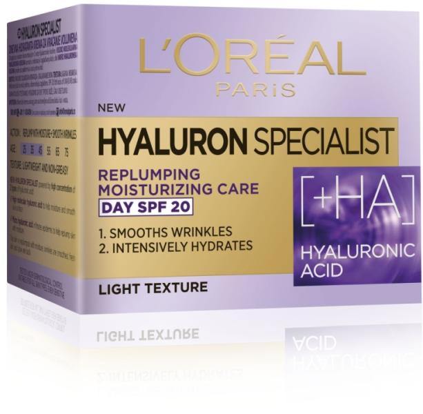 L'Oréal hyaluron specialist дневен крем за лице хиалуронова киселина ...