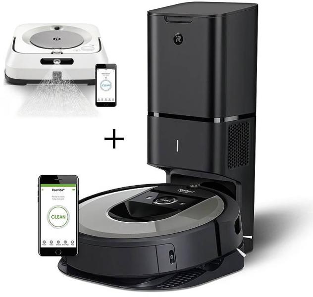 Vásárlás: iRobot Roomba i7+ + Braava Jet M6 Takarító robot árak  összehasonlítása, Roomba i 7 Braava Jet M 6 boltok