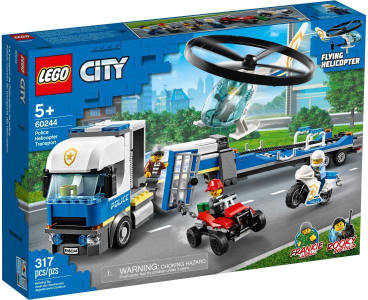 Vásárlás: LEGO® City - Rendőrségi helikopteres szállítás (60244) LEGO árak  összehasonlítása, City Rendőrségi helikopteres szállítás 60244 boltok