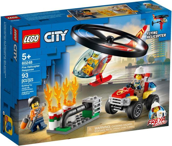 City - Sürgősségi tűzoltó helikopter (60248)
