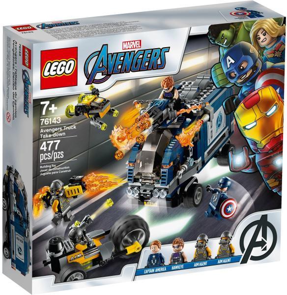 Marvel Super Heroes - Bosszúállók teherautós üldözés (76143)