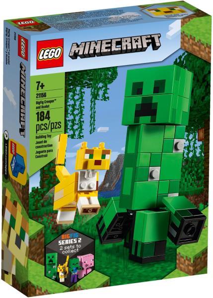 Vásárlás: LEGO® Minecraft® - BigFig Creeper és Ocelot (21156) LEGO árak  összehasonlítása, Minecraft BigFig Creeper és Ocelot 21156 boltok