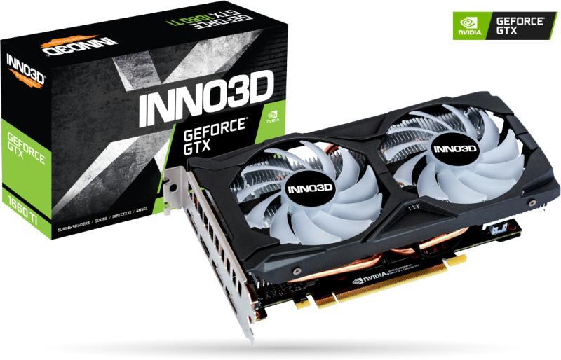 その他 GTX 1660 Ti Inno3D N166T2-06D6-1710VA15 Inno3D GeForce GTX 1660 TI TWIN X2 OC RGB 6GB GDDR6 192bit (N166T2