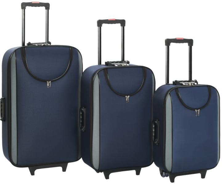 Vásárlás: vidaXL 3 részes puhafalú bőrönd szett (91870/1/2/3) Bőrönd árak  összehasonlítása, 3 részes puhafalú bőrönd szett 91870 1 2 3 boltok