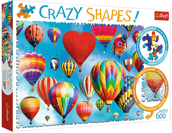 Crazy Shapes - Színes hőlégballonok 600 db-os (11112)
