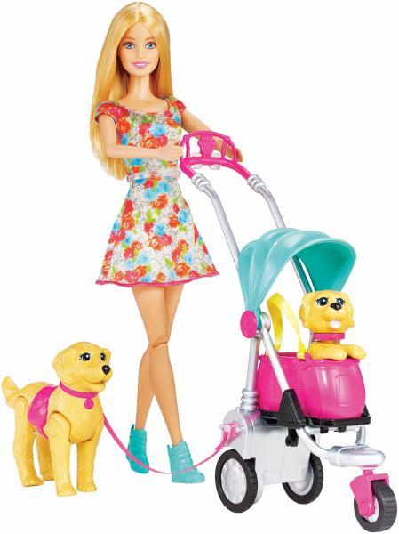 Vásárlás: Mattel Kutyasétáltató játékszett (GHV91) Barbie baba árak  összehasonlítása, Kutyasétáltató játékszett GHV 91 boltok