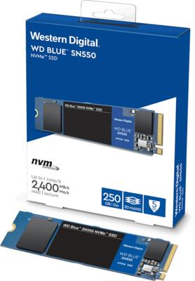 Vásárlás: Western Digital WD Blue SN550 250GB M.2 PCIe (WDS250G2B0C) Belső SSD  meghajtó árak összehasonlítása, WD Blue SN 550 250 GB M 2 PCIe WDS 250 G 2  B 0 C boltok