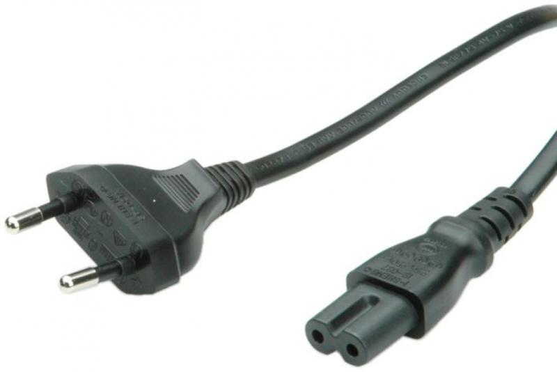 Valueline Cablu alimentare Euro la IEC C7 (casetofon) 2 pini 5m, Value  19.99. 2094 (19.99.2094-50) (Cablu, conector) - Preturi