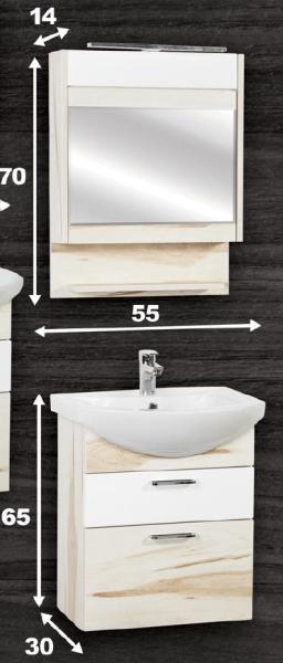 Vásárlás: GUIDO Start 55 komplett fürdőszobabútor Fürdőszoba bútor árak  összehasonlítása, Start55komplettfürdőszobabútor boltok
