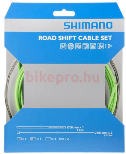 Vásárlás: Shimano Dura Ace váltóbowden készlet zöld Kerékpár fékbowden,  váltóbowden árak összehasonlítása, DuraAceváltóbowdenkészletzöld boltok