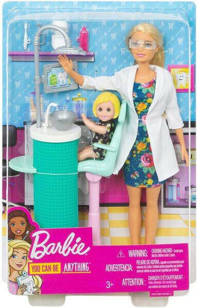 Vásárlás: Mattel Barbie - Fogorvos szett - szőke babával (FXP16) Barbie  baba árak összehasonlítása, Barbie Fogorvos szett szőke babával FXP 16  boltok