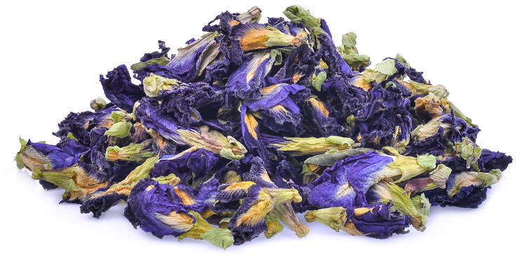 Manu tea CEAI ALBASTRU - plantă (Clitoria ternatea), 100g (Ceai, ceai ...