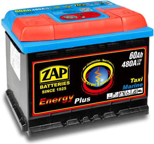 Vásárlás: ZAP Energy Plus 60Ah 480A right+ (95607) Teherautó-, hajó-,  lakókocsi akkumulátor árak összehasonlítása, Energy Plus 60 Ah 480 A right  95607 boltok