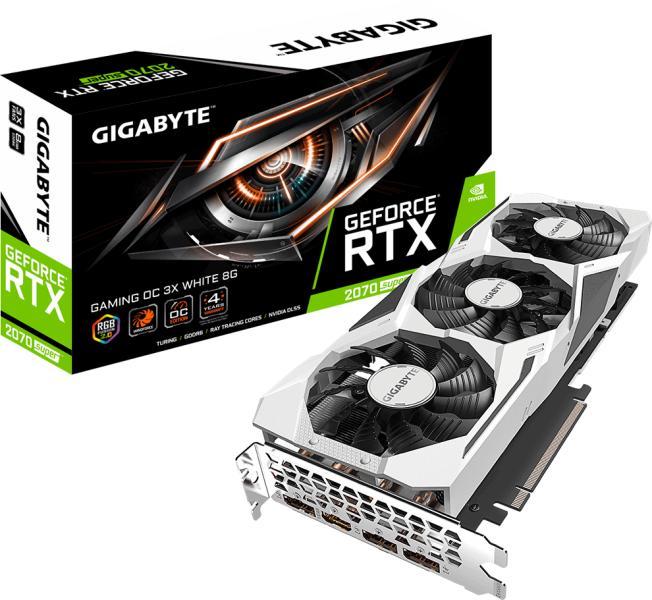 Vásárlás: GIGABYTE GeForce RTX 2070 SUPER GAMING OC 3X WHITE 8GB GDDR6  256bit (GV-N207SGAMINGOC WHITE-8GD) Videokártya - Árukereső.hu