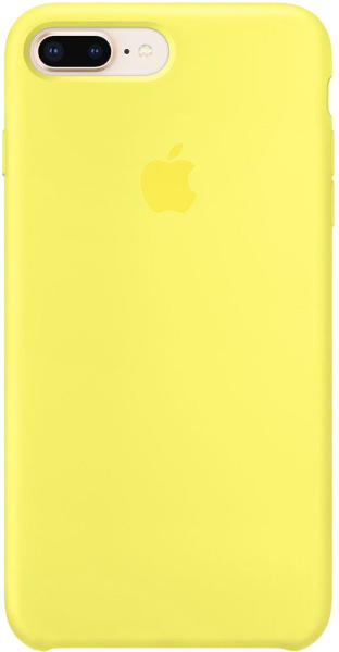 Apple Husa originala din Silicon Galben Flash pentru APPLE iPhone 8 Plus ( Husa telefon mobil) - Preturi