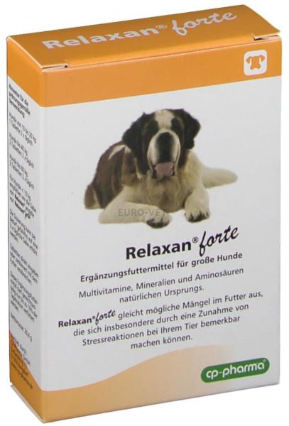 Relaxan Forte nyugtató tabletta nagytestű kutyák részére (30 db/doboz)