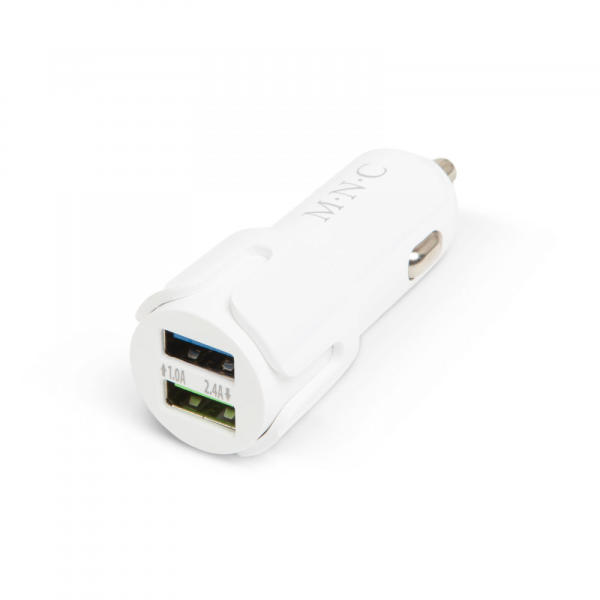 MNC autós szivargyújtó adapter 2 USB aljzat max 2.4A (54931WH) (54931WH)  vásárlás, olcsó MNC autós szivargyújtó adapter 2 USB aljzat max 2.4A  (54931WH) (54931WH) árak, Kábel, csatlakozó akciók
