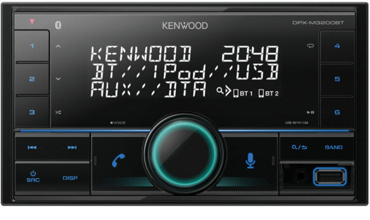 Kenwood DPX-M3200BT autórádió vásárlás, olcsó Kenwood DPX-M3200BT autórádió  árak, akciók