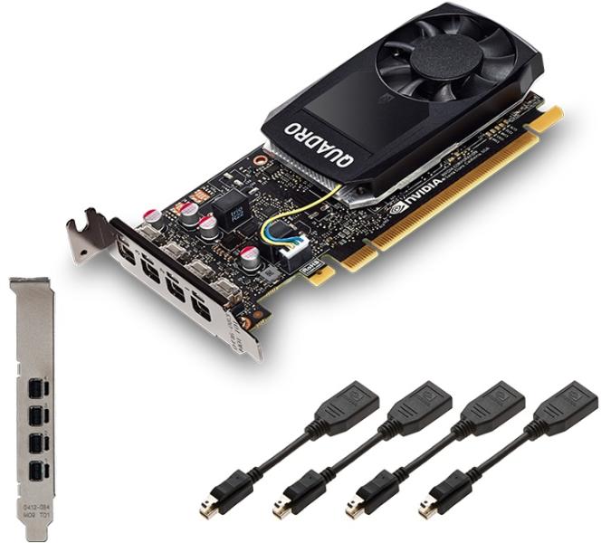 NVIDIA Quadro P1000 4GB GDDR5 128bit (900-5G178-2550-000) Placa
