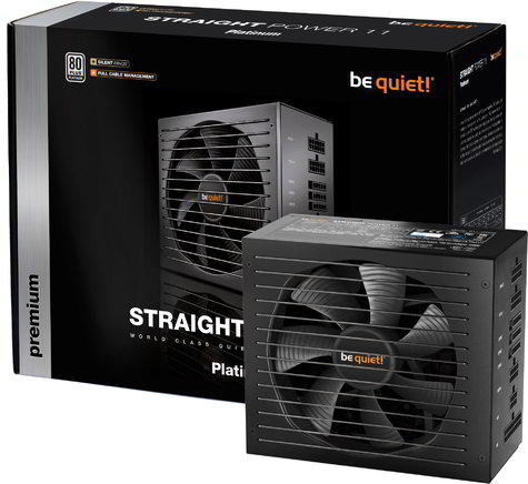 be quiet! Straight Power 11 550W Platinum (BN305) vásárlás, olcsó Tápegység  árak, be quiet! Straight Power 11 550W Platinum (BN305) boltok