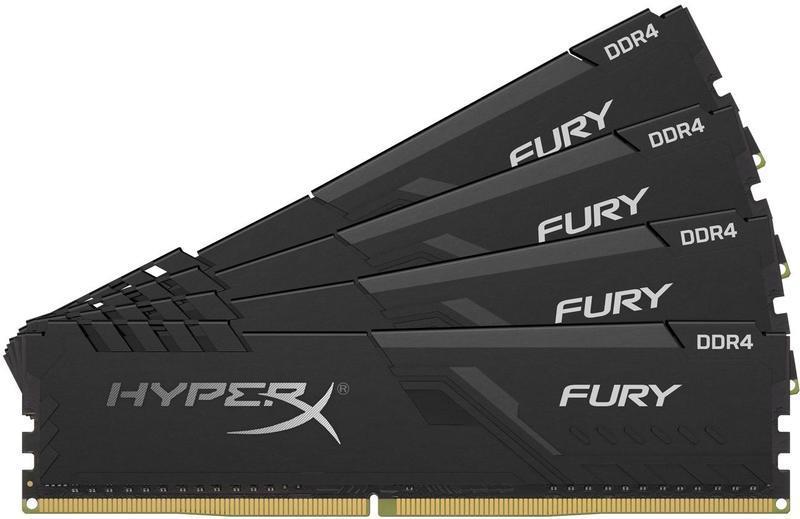 Kingston HyperX FURY 32GB (4x8GB) DDR4 3600MHz HX436C17FB3K4/32 (Memorie) -  Preturi